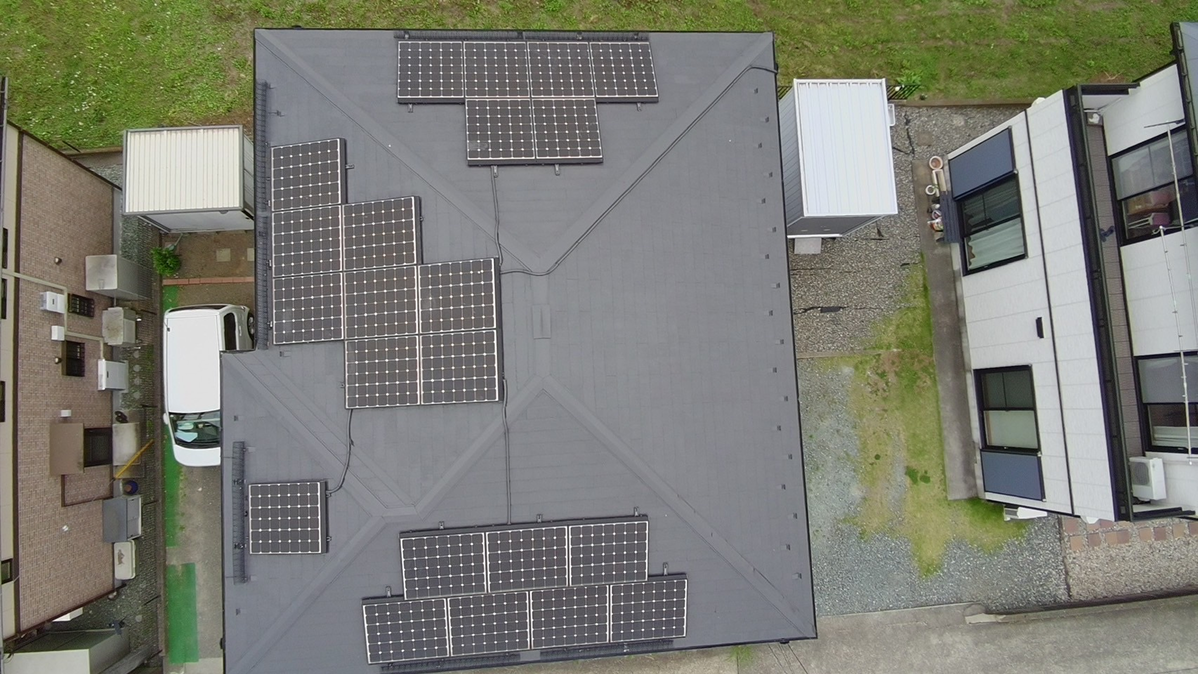 屋根外壁塗装工事 After