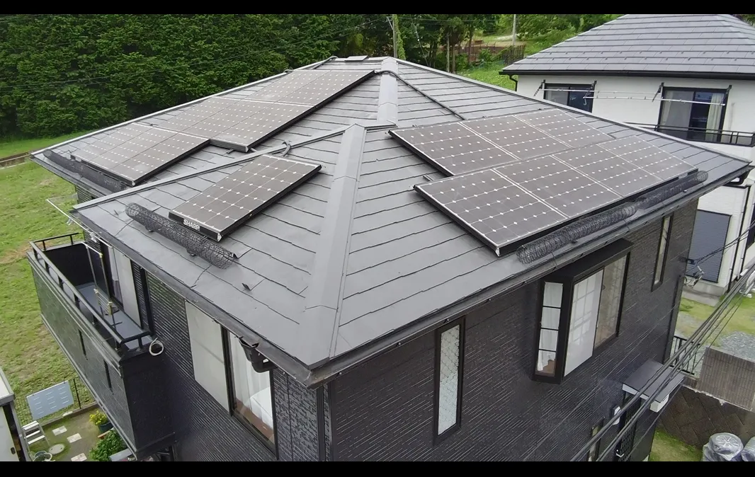 屋根外壁塗装工事 After