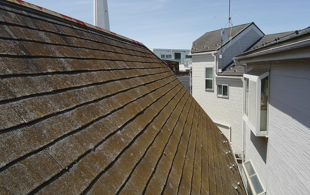 屋根外壁塗装工事 Before