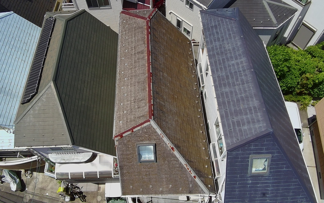 屋根外壁塗装工事 Before