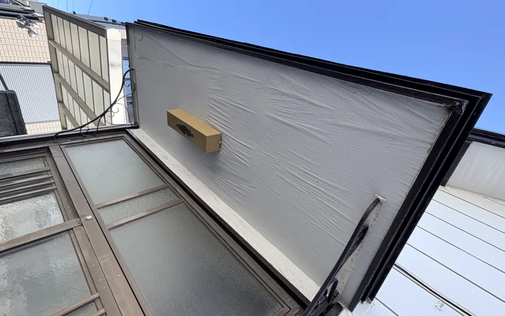 軒天改修工事 Before