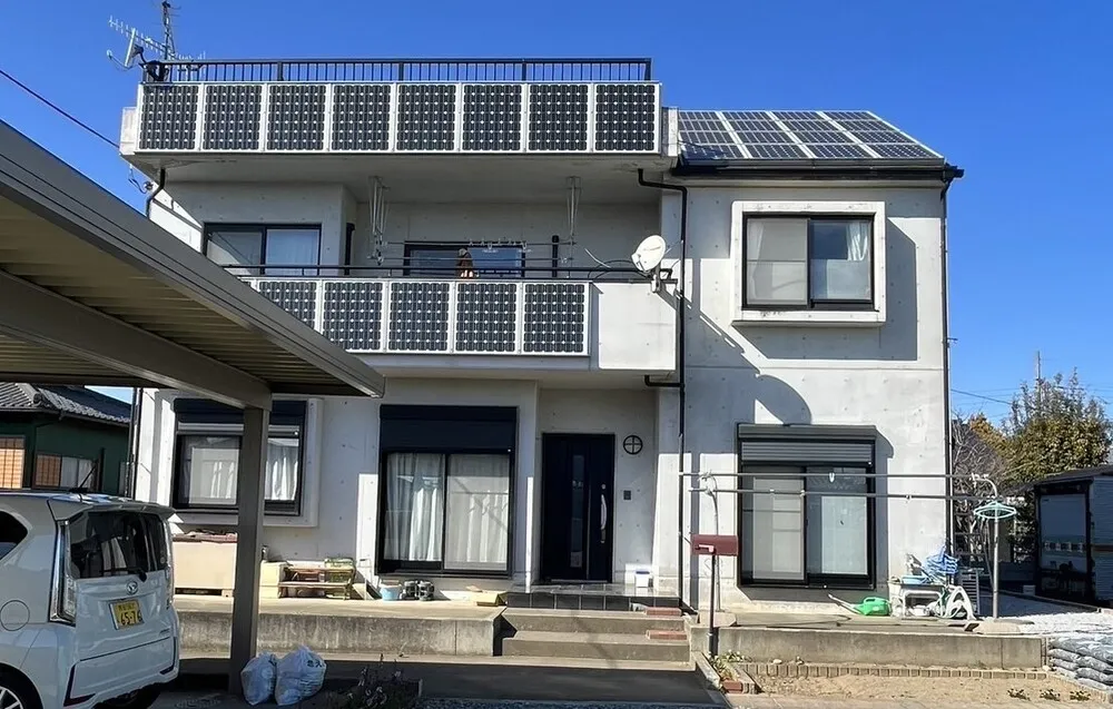 屋根外壁塗装工事 Before